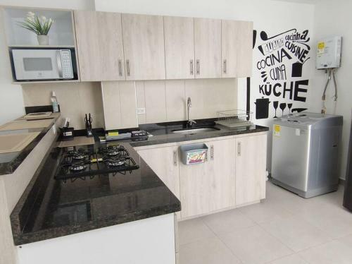 Apartamento Apto 201 Amoblado Para Estrenar En San Antonio.