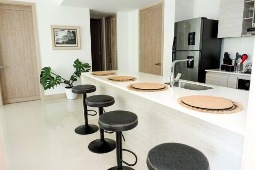 Apartamento Con Playa Privada Morros Eco Cartagena