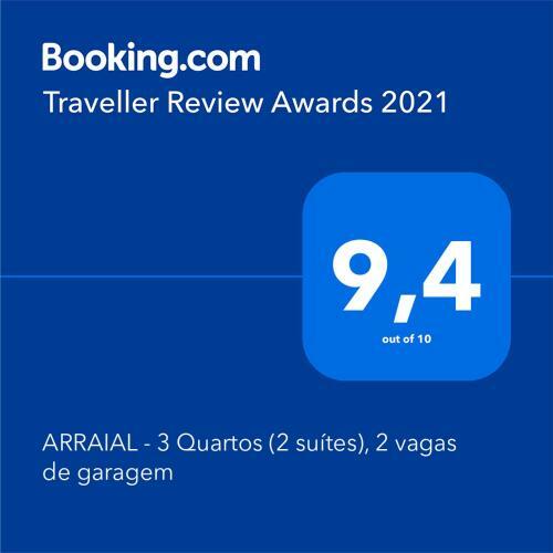 Apartamento Arraial - 3 Quartos (2 Su�tes), 2 Vagas de Garagem