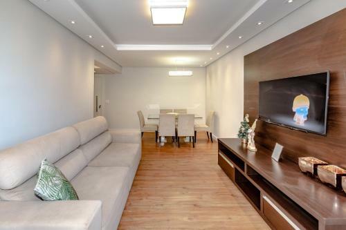 Apartamento Ap Bc Frente Mar Lateral - Lindo - 3 Quartos