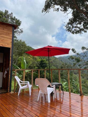Bed & Breakfast Caba�a Palmas Eb�jico