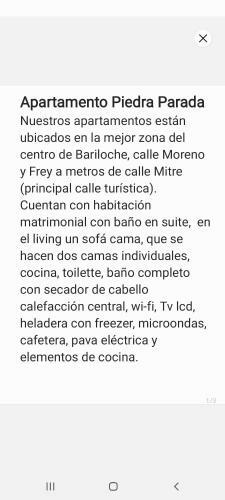 Apartamentos Piedra Parada