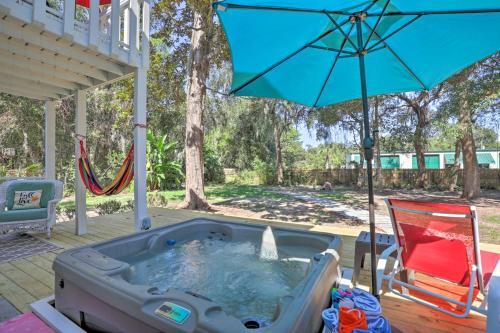 An Acre Paradise With Hot Tub In St Augustine