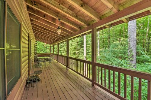 Rustic Clayton Hideaway With Deck And Forest Views!