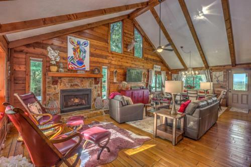 Blue Cabin In The Sky By Escape To Blue Ridge