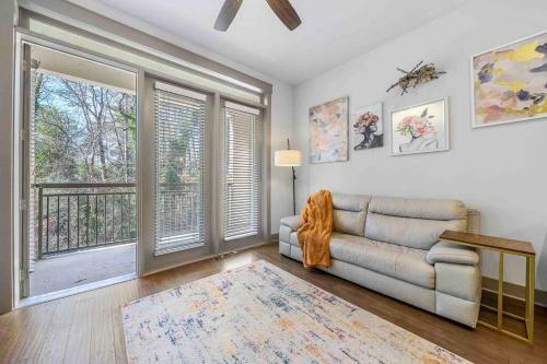 Apartamento ? Chic 1 Bdrm In Buckhead, 3 Min Walk To Park ?