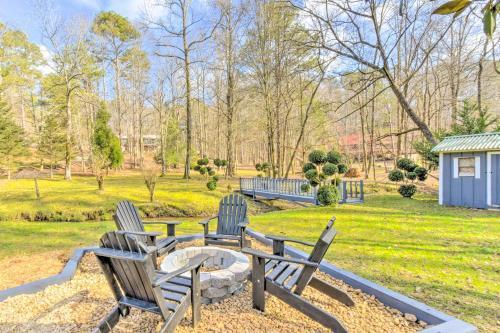 Pet-friendly Ellijay House With On-site Creek!