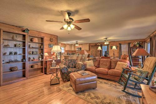 Lakefront Sparta Cottage With Decks And Boat Dock