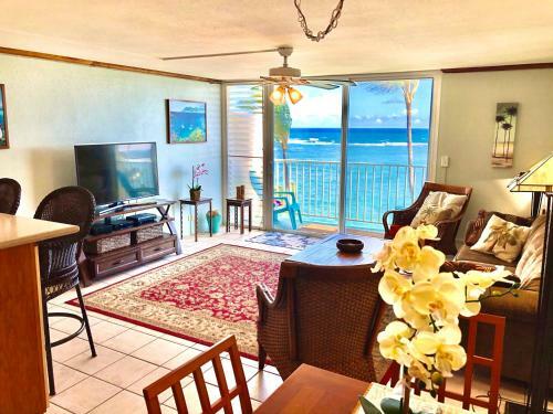 Apartamento Aloha Paradise Penthouse!! 3br/2ba/2-story! Beach Front!! Views!!