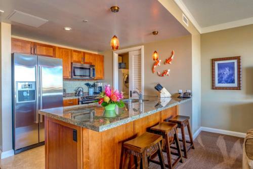 Apartamento K B M Resorts Hkh-816 - Sumptuous 1bd, 1ba 8th-floor, Ocean Views, Oversized Layout, Chef's Kitchen