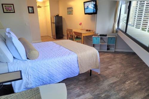 Apartamento Spacious Studio W/ Parking, Beach/mall/park