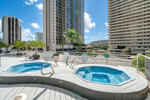 Apartamento Light & Airy 8th Floor Ocean View Condo With Lanai
