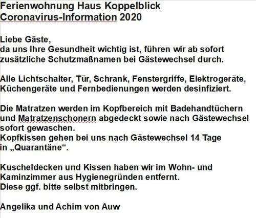 Apartamento Haus "koppelblick"