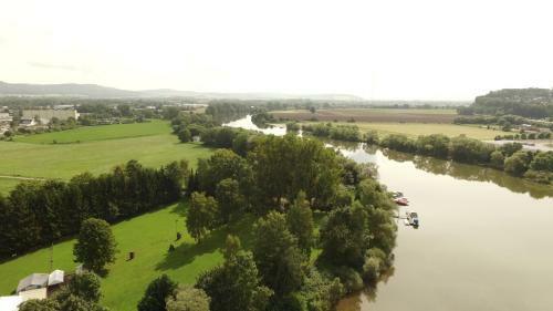Apartamento Weserwohnung - Bootshaus Urlaub Am Wasser