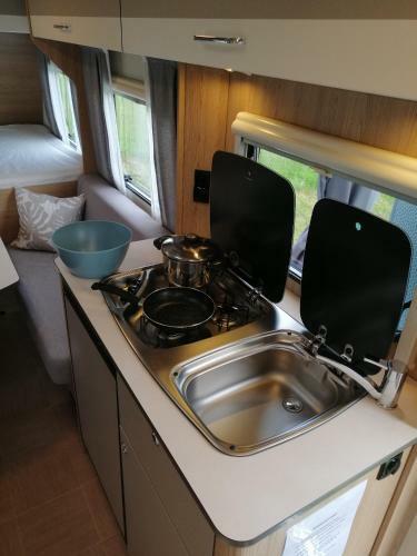 Mietwohnwagen Auf Dem Campingplatz Westerkoog Bei B�sum