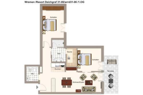 Apartamento Resort Deichgraf Resort Deichgraf 31-06