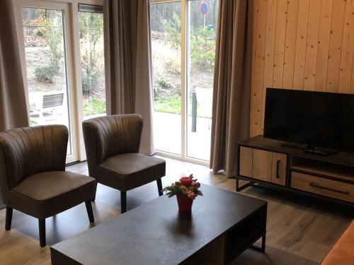 Modern Chalet With A Dishwasher, Located In Nature