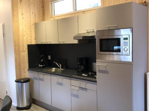 Modern Chalet With A Dishwasher, Located In Nature