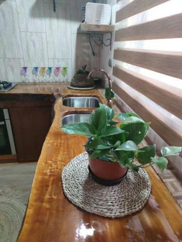 Caba�a Rustica Con Vista Al Mar