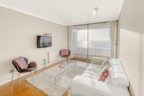 Apartamento Depto Familiar Vista Al Mar Conc�n