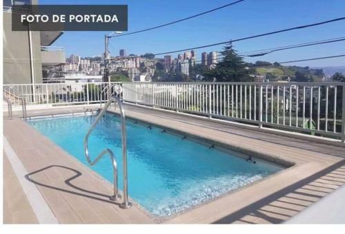 Apartamento Vista Al Mar Depto Estudio Con Quincho