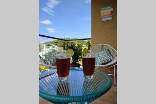 Apartamento Apto Wifi+ Aire AC +piscinas +jacuzzi +tobogan+bbq