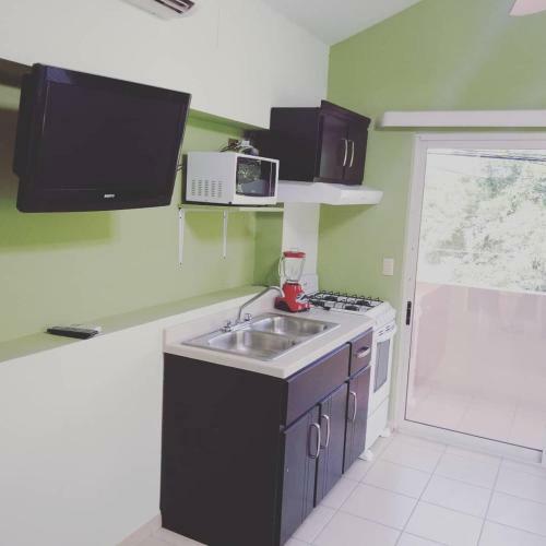 Apartamento Habitacion Verde