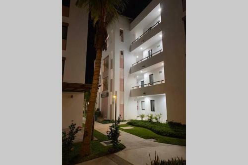 Apartamento Departamento Con Alberca - Playa A 2 Minutos