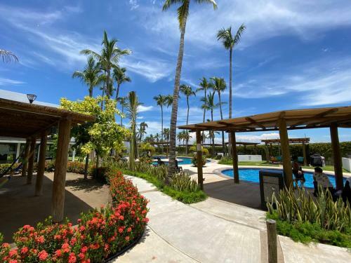 Apartamento Departamento Con Alberca - Playa A 2 Minutos