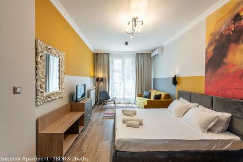 Apartamento Luxury & Unique - Top Center Apt. - 3bdr & 2 Baths