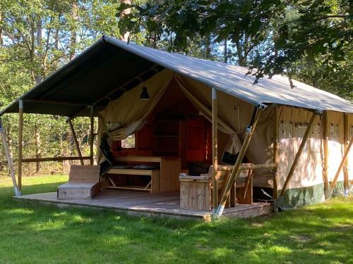 Glamping Safaritent Camping 't Vlintenholt