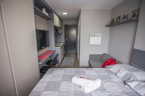 Apartamento Studio Novo No Centro - All1403
