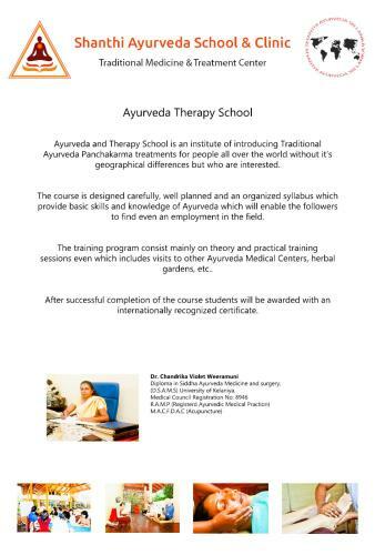 Shanthi Ayurveda Clinic & School