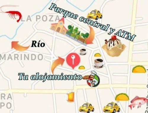 Apartamento A Media Cuadra Del Parque Central-huatulco