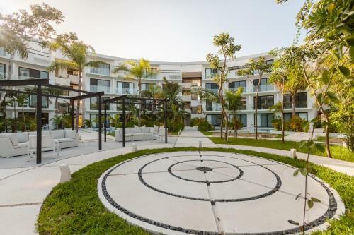 Apartamento Lagunas Central Park Luxury Studio With Pool View Balcony & Gym