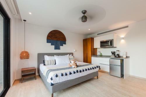 Apartamento Lagunas Central Park Luxury Studio With Pool View Balcony & Gym
