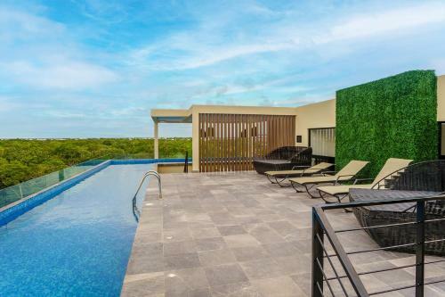 Apartamento New Chic Studio Space With Jungle Roof Pool & Lounge