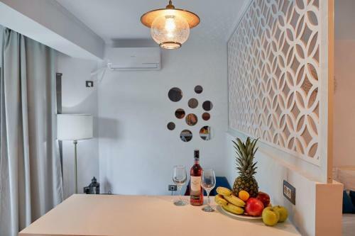 Apartamento Blue Aqua Studio Spa N Pool Alezzi Beach Resort