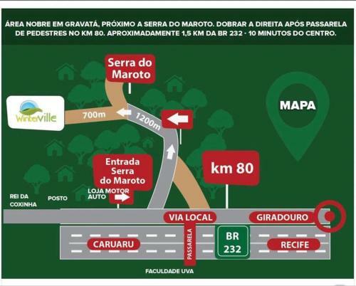 Apartamento Winterville Gravat� Flat 425 - Pr�ximo Das Piscinas