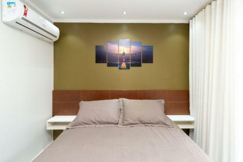 Apartamento Wb2105 Lindo Studio Com Vista Para O Parque Vaca Brava