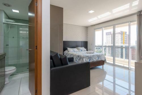 Apartamento Th2205 Studio Completo, Andar Alto, Setor Bueno