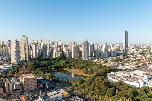 Apartamento Wb2804 Studio Decorado Com Vista Para O Parque Vaca Brava