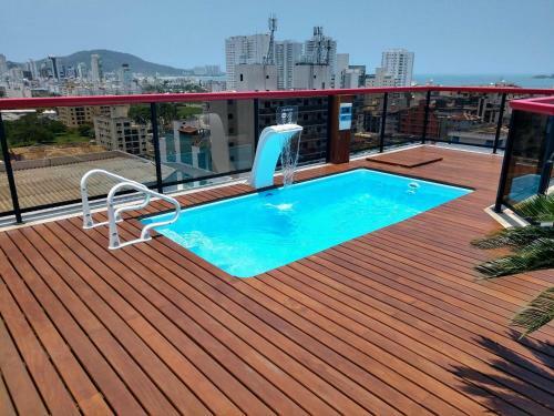 Apartamento Cobertura Triplex Na Enseada Com Piscina Privativa