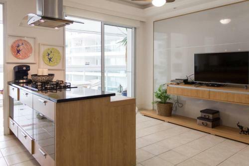 Lindo Apartamento Frente Para O Mar