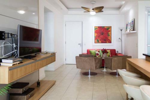 Lindo Apartamento Frente Para O Mar