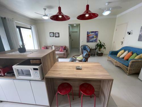 Apartamento Praia Do Tombo Guaruj� 120m Do Mar