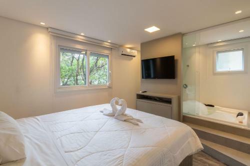 Apartamento Orqu�deas 206 A - Apto Com Banheira Na Borges de Medeiros - Centro Gramado