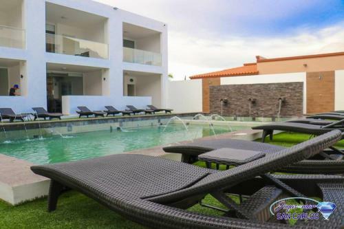 Apartamento Departamento Turquesa 4 Joyas de San Carlos