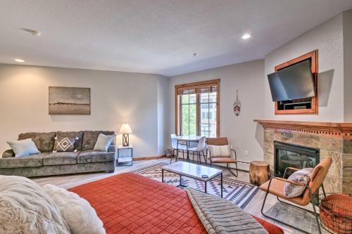 Apartamento Ski-in And Ski-out Studio - Walk To Downtown Main St!