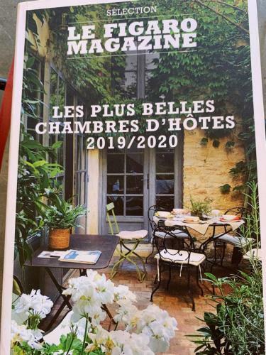 Bed & Breakfast Orangerie de Chatel-selection Figaro & Elle Magazine